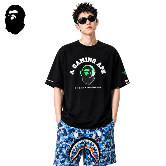 BAPE x Razer Gaming Ape Men's T-Shirt - Black