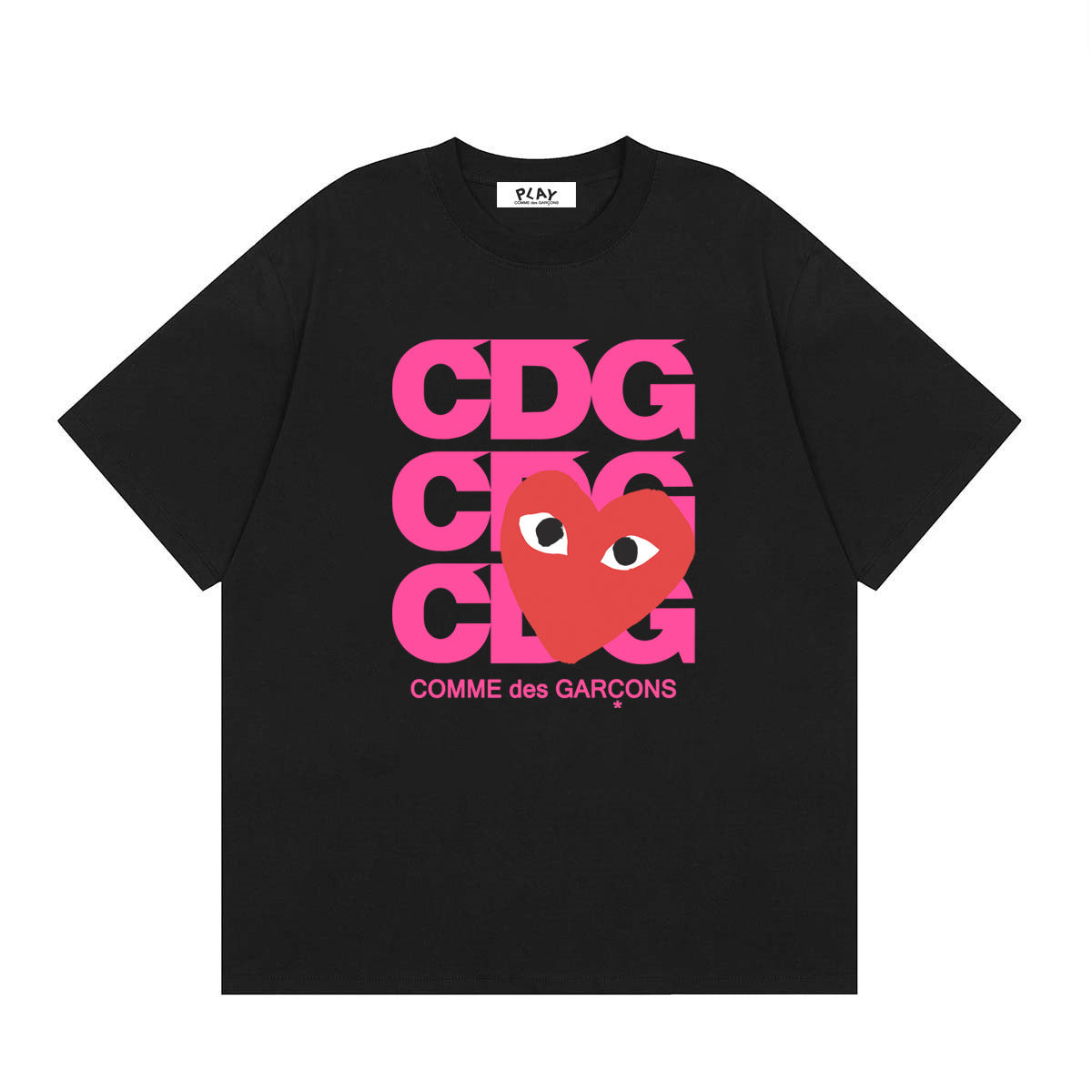 Play Classic Red Heart T-Shirt#51