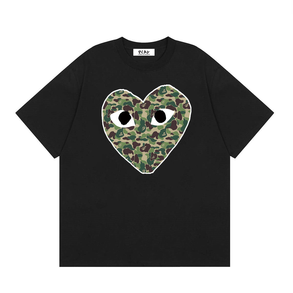 Play Classic Red Heart T-Shirt#06