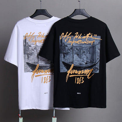 OFF-Whlte Arrow sign T-shirt#66