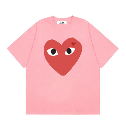 Play Classic Red Heart T-Shirt#21