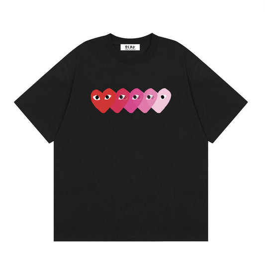 Play Classic Red Heart T-Shirt#13