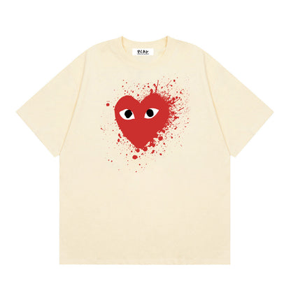 Play Classic Red Heart T-Shirt#27