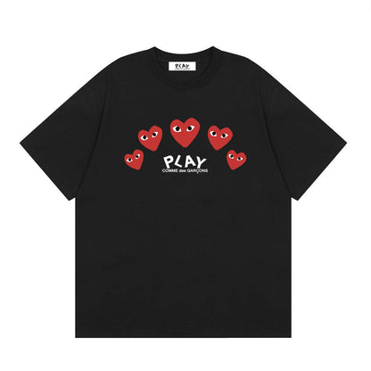 Play Classic Red Heart T-Shirt#24