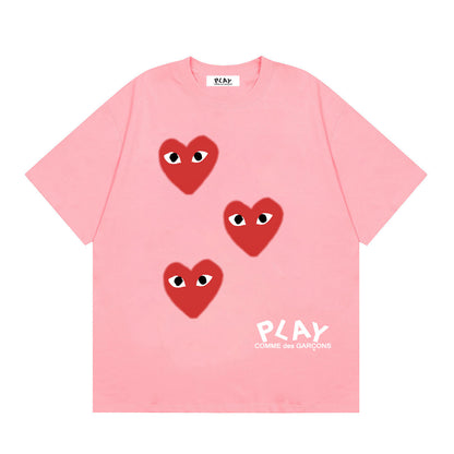 Play Classic Red Heart T-Shirt#38