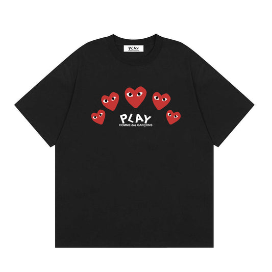 Play Classic Red Heart T-Shirt#24
