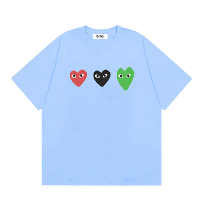 Play Classic Red Heart T-Shirt#42