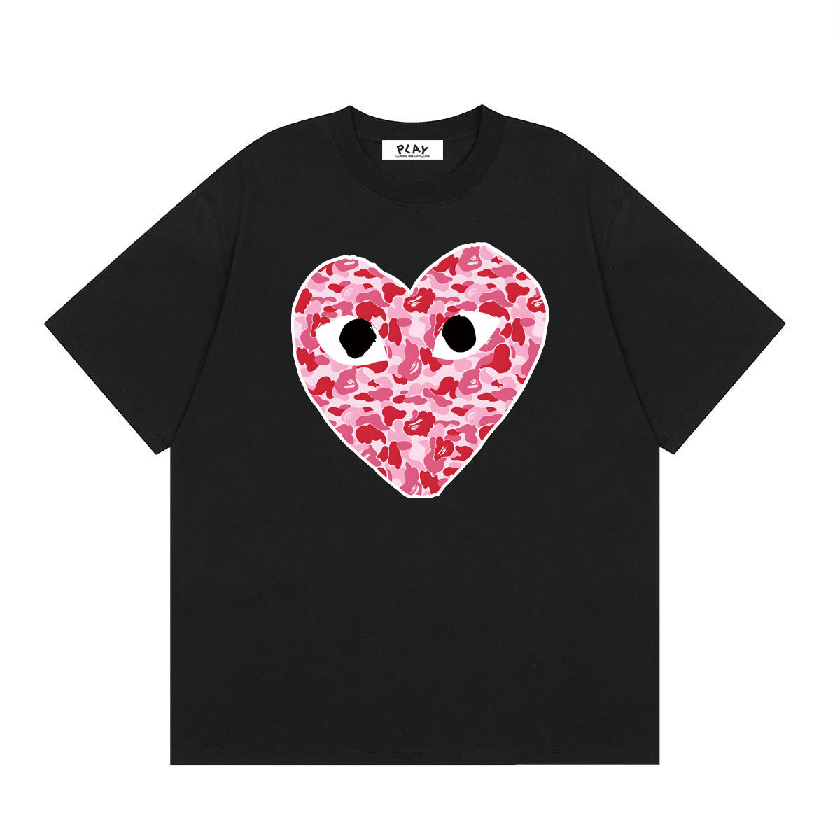 Play Classic Red Heart T-Shirt#04