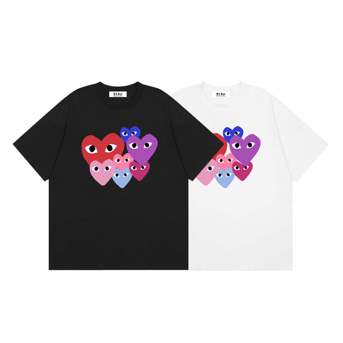 Play Classic Red Heart T-Shirt#29