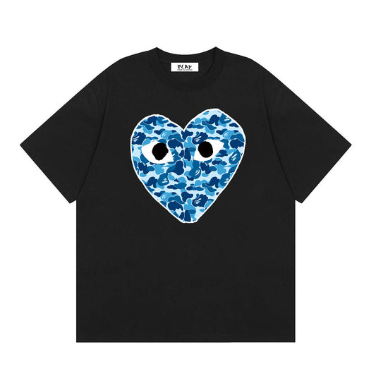 Play Classic Red Heart T-Shirt#05