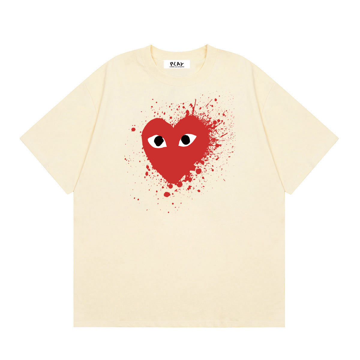 Play Classic Red Heart T-Shirt#27