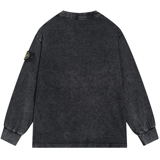 STONE ISLAND Garment-Washed Sweatshirt #34