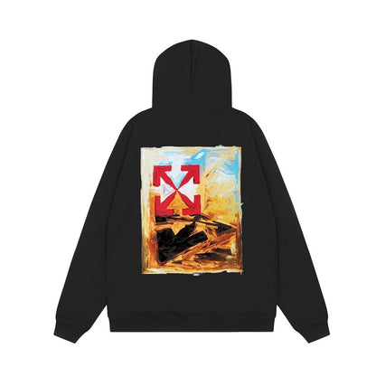 OFF-Whlte Arrow logo sports sweatshirt#35