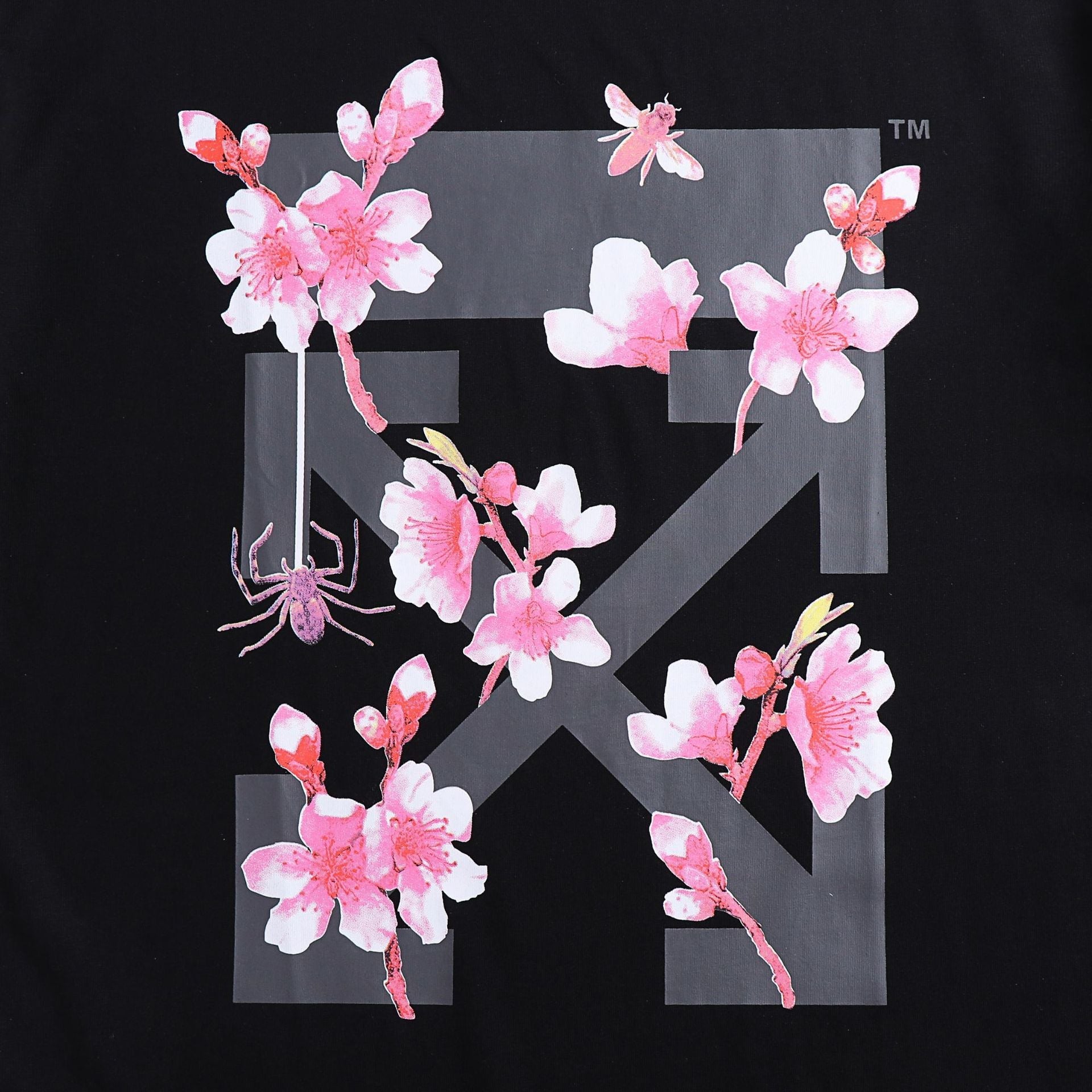 OFF-Whlte Arrow logo print T-shirt#72