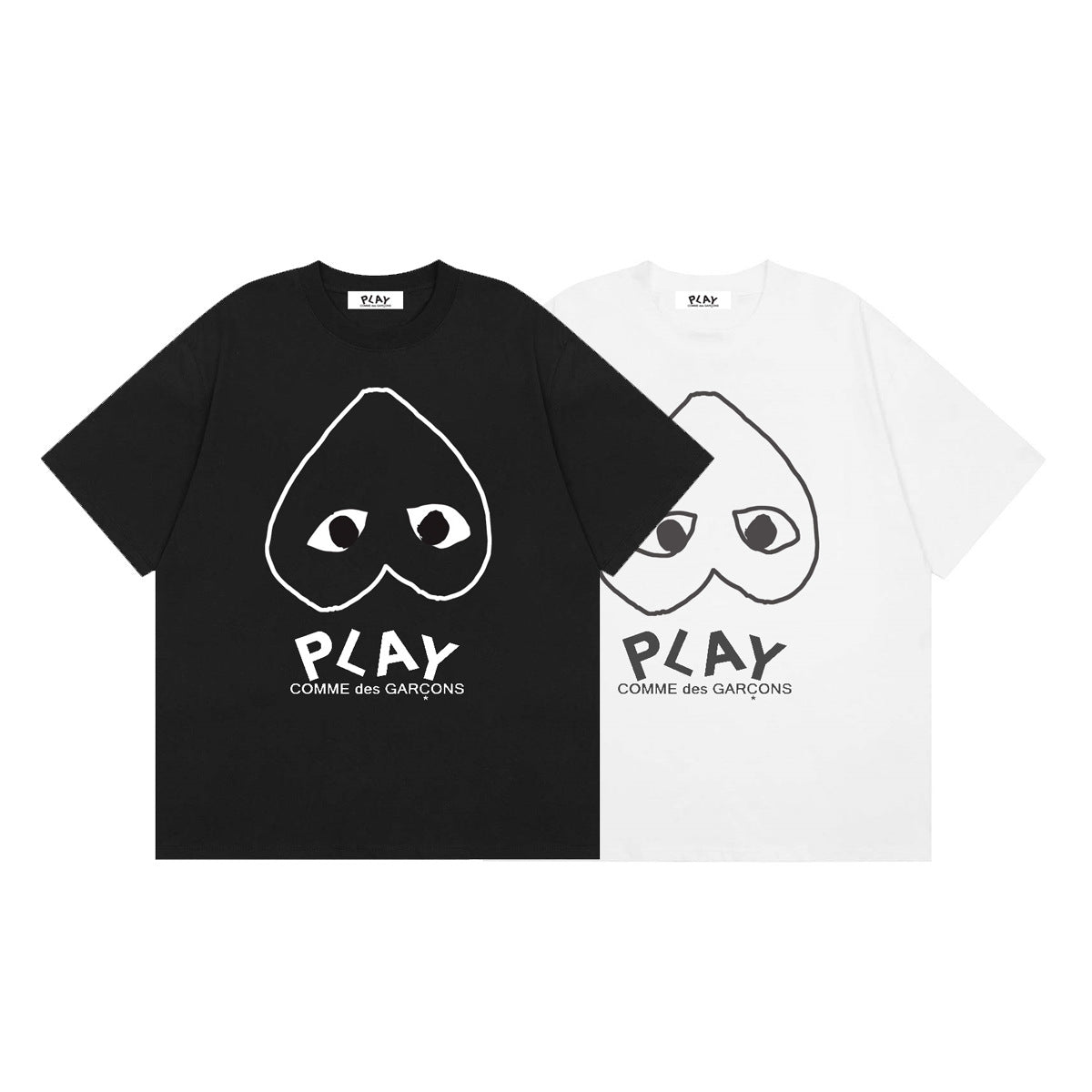 Play Classic Red Heart T-Shirt#43
