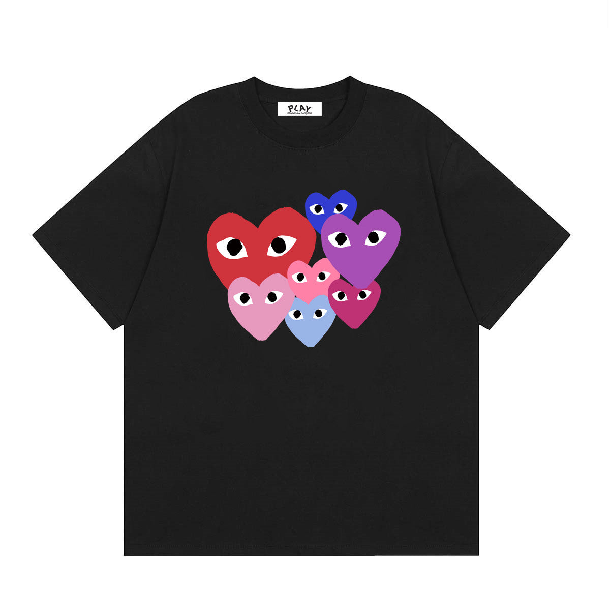 Play Classic Red Heart T-Shirt#29