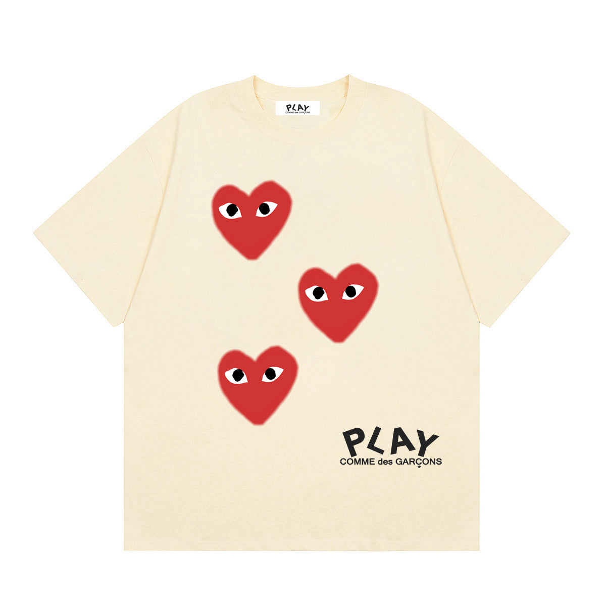 Play Classic Red Heart T-Shirt#38