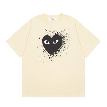 Play Classic Red Heart T-Shirt#49