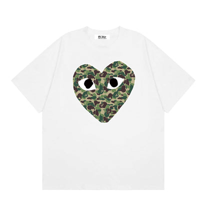 Play Classic Red Heart T-Shirt#06