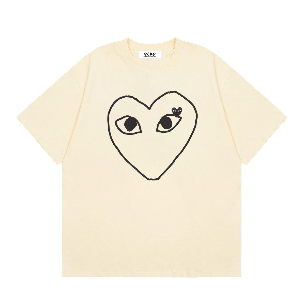 Play Classic Red Heart T-Shirt#53