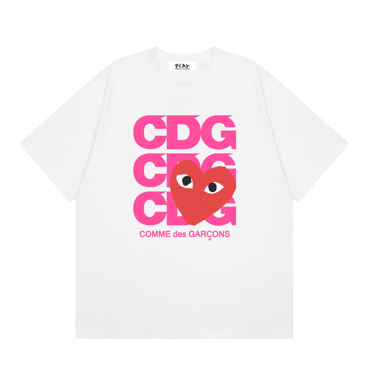Play Classic Red Heart T-Shirt#51