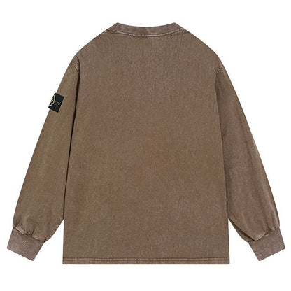 STONE ISLAND Garment-Washed Sweatshirt #34