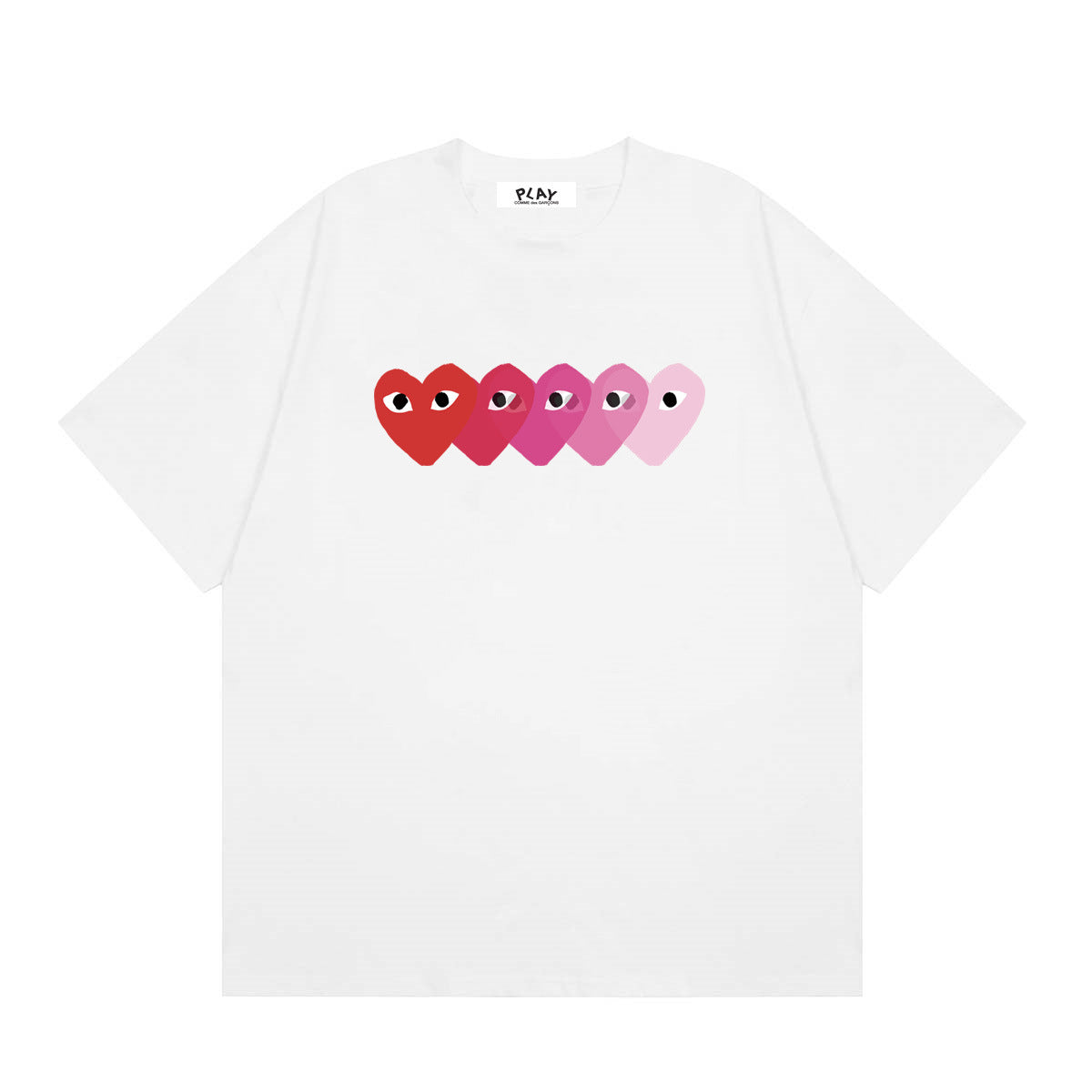Play Classic Red Heart T-Shirt#13