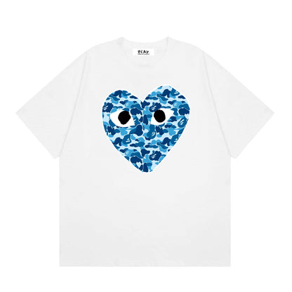 Play Classic Red Heart T-Shirt#05