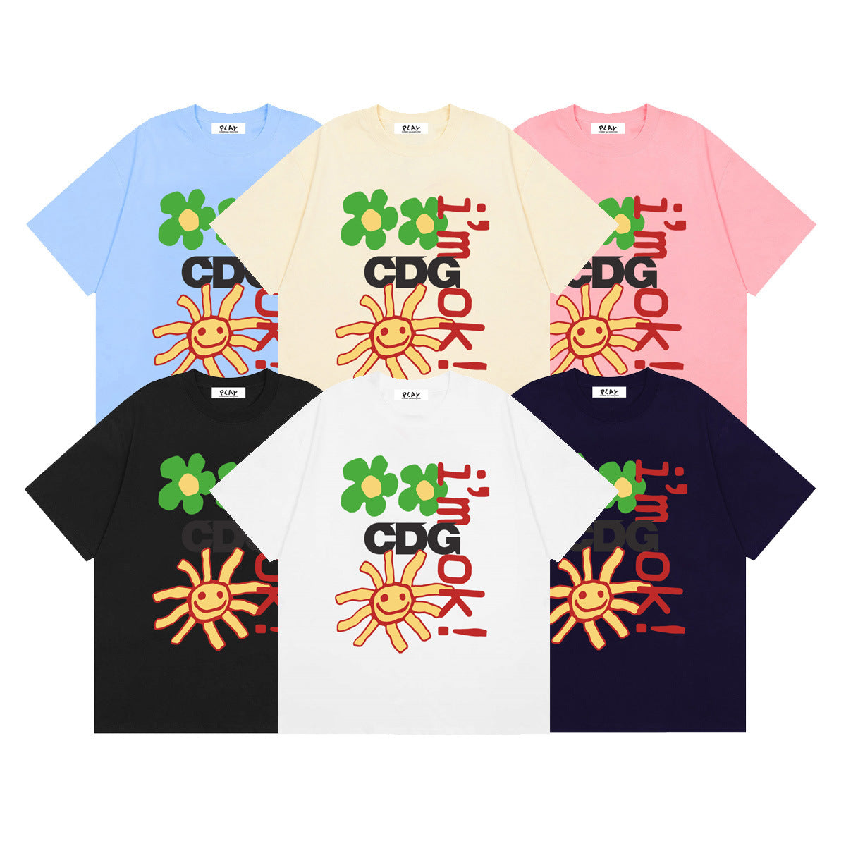 Play Classic Red Heart T-Shirt#52
