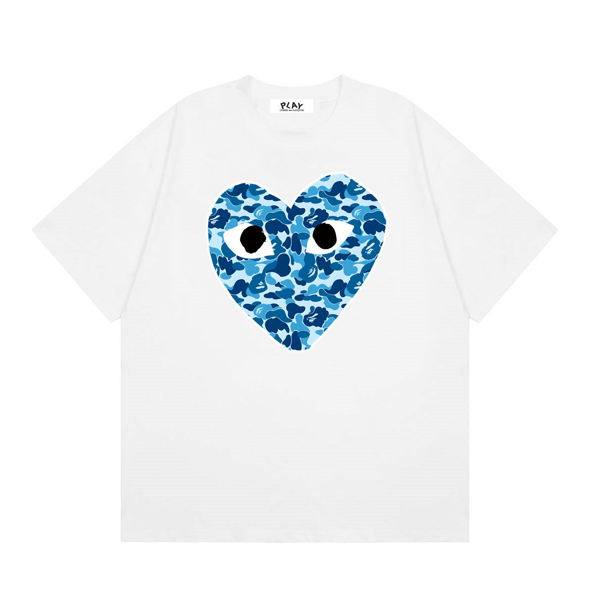 Play Classic Red Heart T-Shirt#05