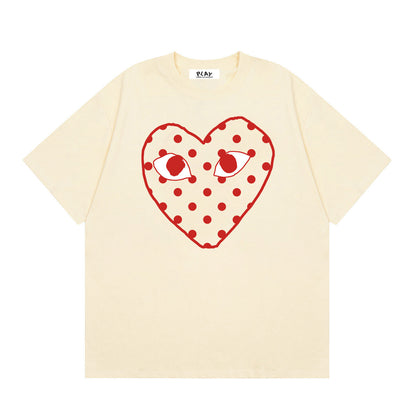 Play Classic Red Heart T-Shirt#14