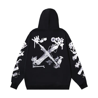 OFF-Whlte Arrow logo sports sweatshirt#20