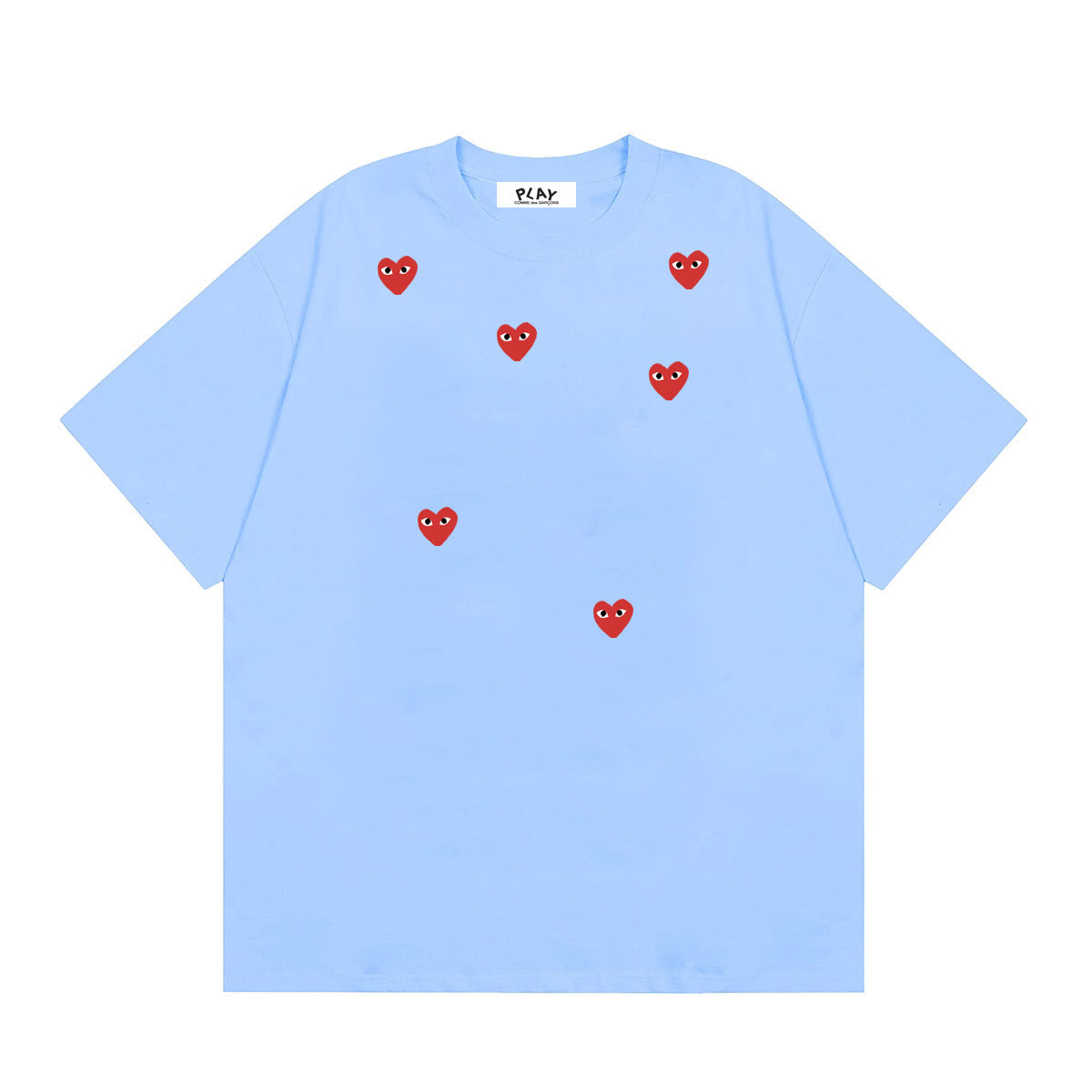 Play Classic Red Heart T-Shirt#44
