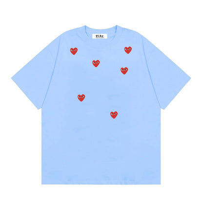 Play Classic Red Heart T-Shirt#44