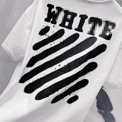 OFF-Whlte Arrow Logo Cotton T-shirt#31