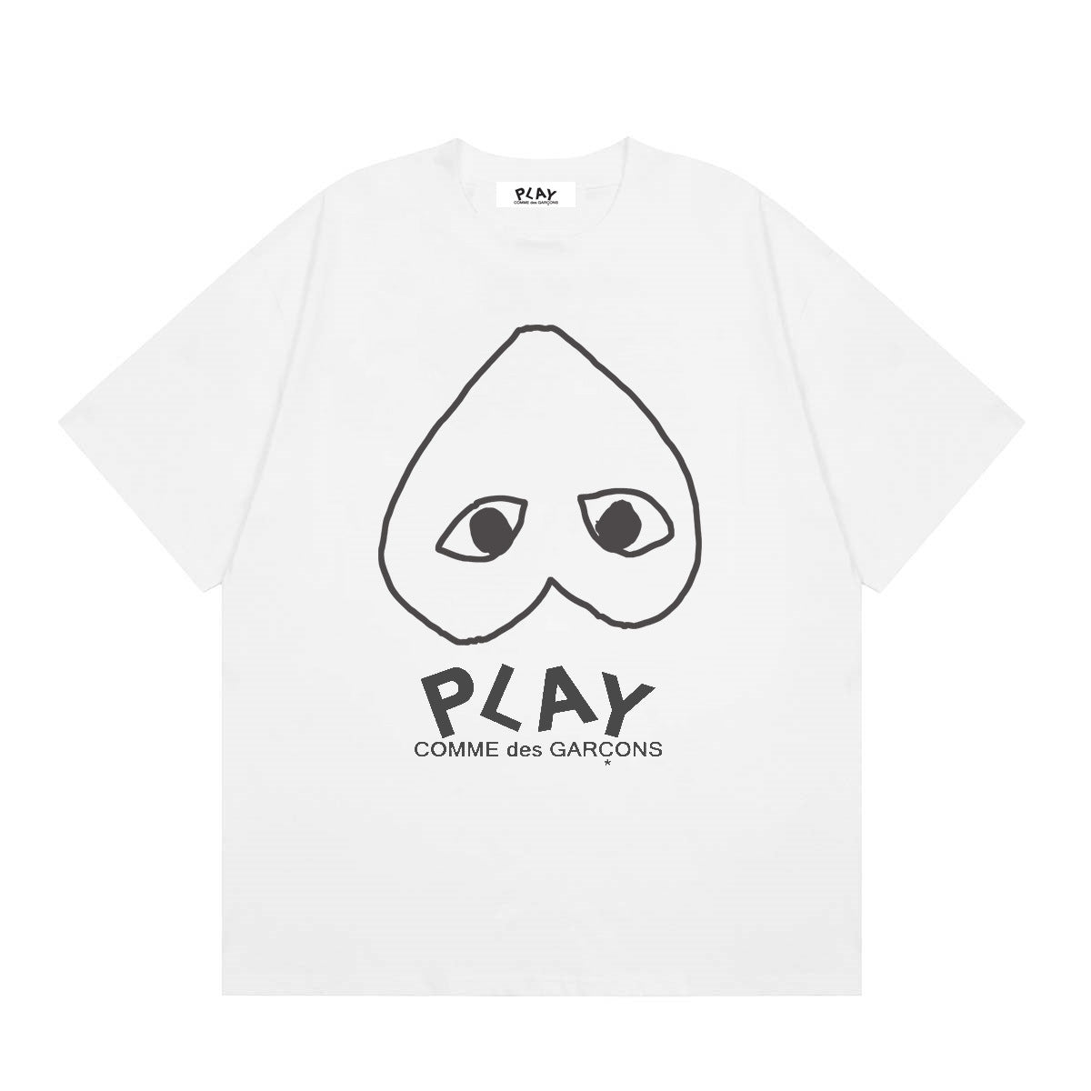 Play Classic Red Heart T-Shirt#43