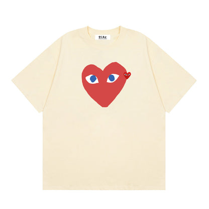 Play Classic Red Heart T-Shirt#08