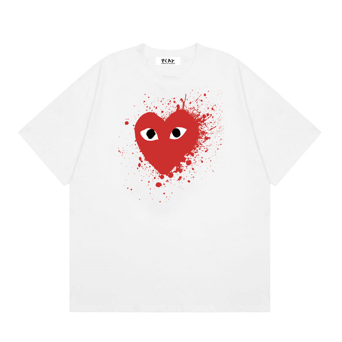 Play Classic Red Heart T-Shirt#27