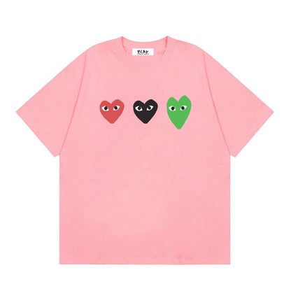 Play Classic Red Heart T-Shirt#42