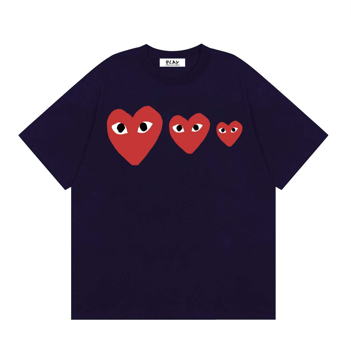 Play Classic Red Heart T-Shirt#01