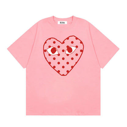 Play Classic Red Heart T-Shirt#14