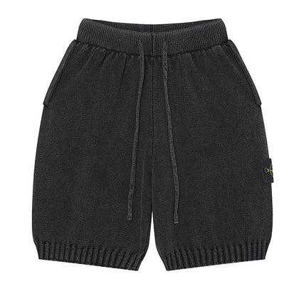 Stone Island Washed & Distressed Knit Shorts #2