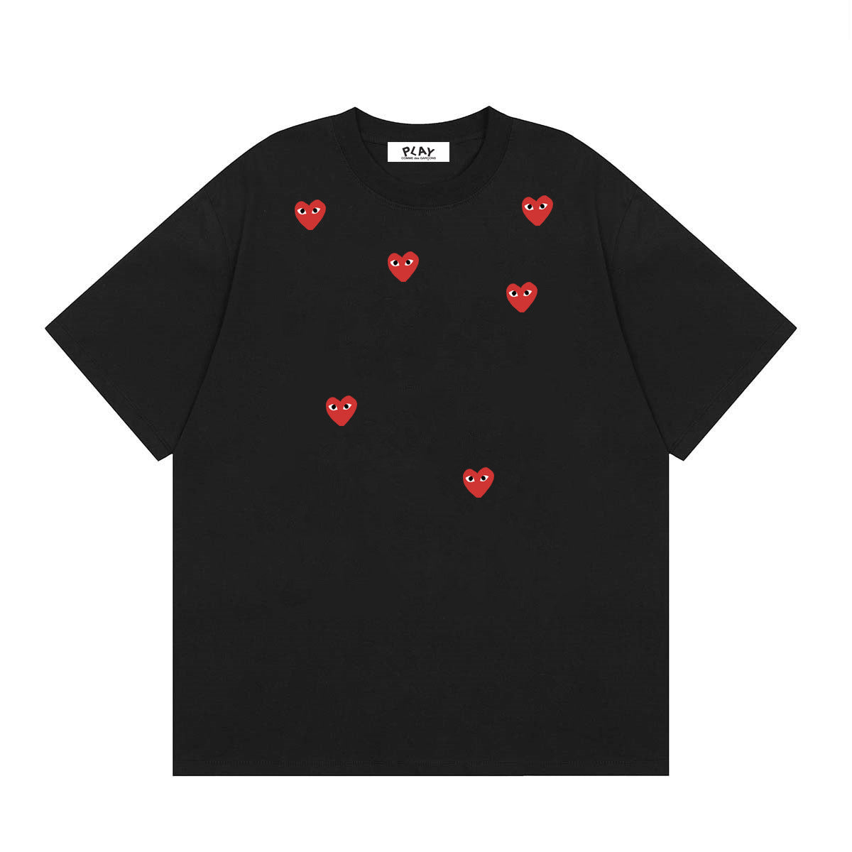 Play Classic Red Heart T-Shirt#44