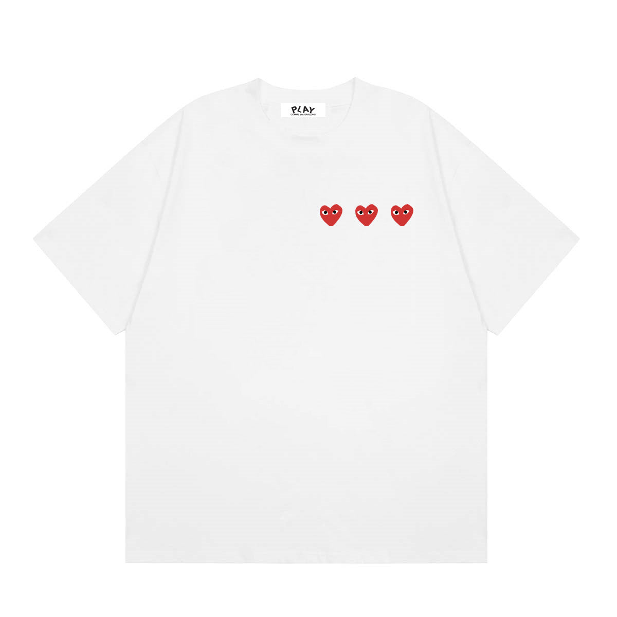 Play Classic Red Heart T-Shirt#46