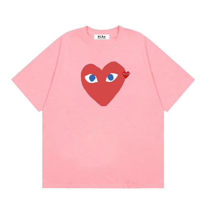 Play Classic Red Heart T-Shirt#08