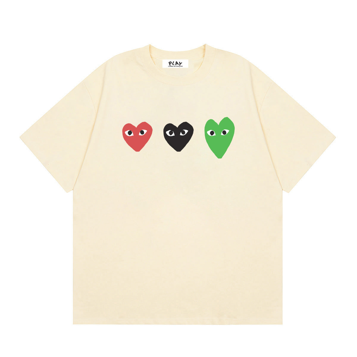 Play Classic Red Heart T-Shirt#42