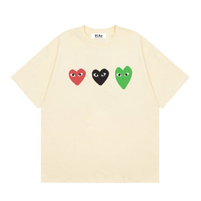 Play Classic Red Heart T-Shirt#42