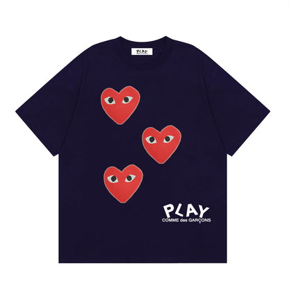 Play Classic Red Heart T-Shirt#38