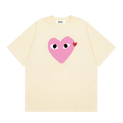 Play Classic Red Heart T-Shirt#30