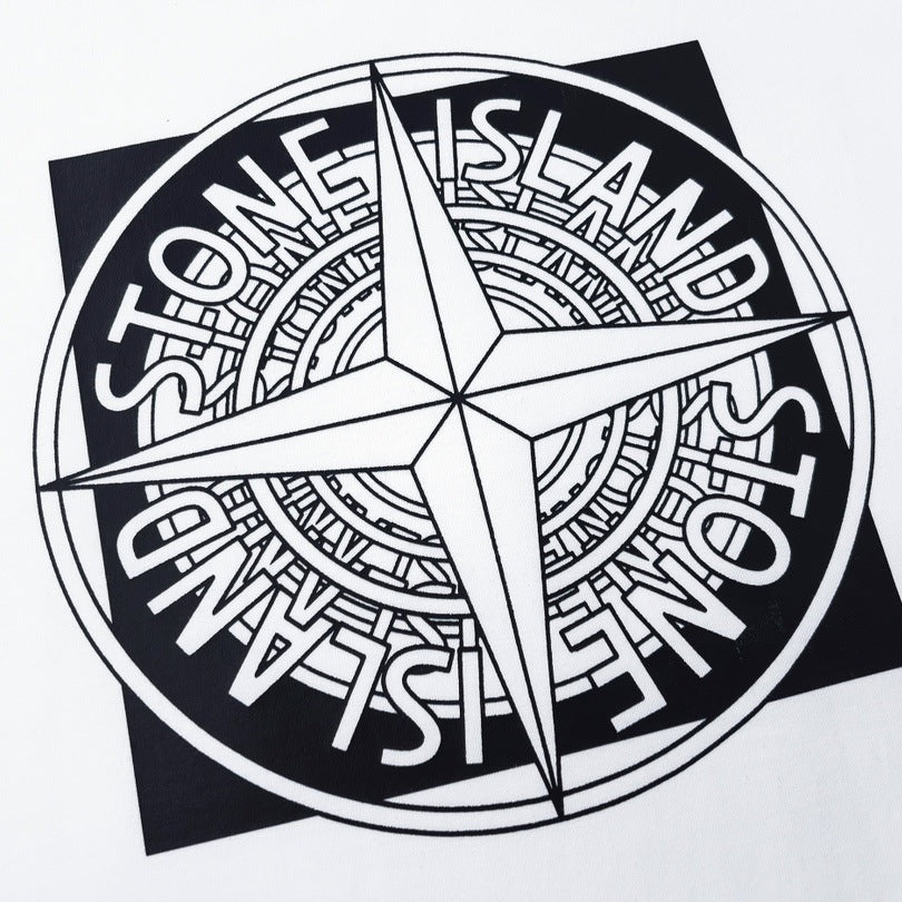 ST0NE lSLAND Pure Cotton T-Shirt #17